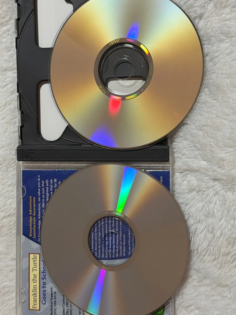 Franklin the Turtle Goes to School 2000 PC Game 2-Disc Ages 4-6 CD-ROM